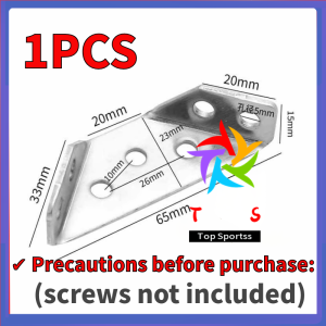 【LOCAL SELLER】1pcs Universal Furniture Corner Connector Angle Connector Furniture Triangle Support Frame Steel Corner Bracket（Including screws）