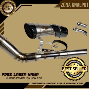 Knalpot R9 h2 tameng ninja250/cbr250/R25/MT25
