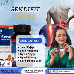 Sendifit - Obat Saraf Kejepit Sakit Pinggang Nyeri Pinggul Nyeri Bokong Sakit Tulang Ekor ORIGINAL