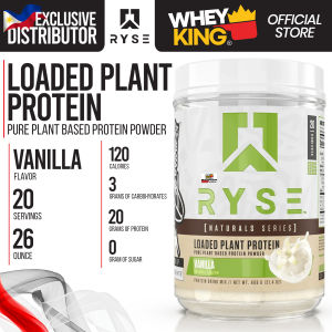 RYSE l LOADED PLANT PROTEIN Vegan Protein Powder  FREE SHAKER