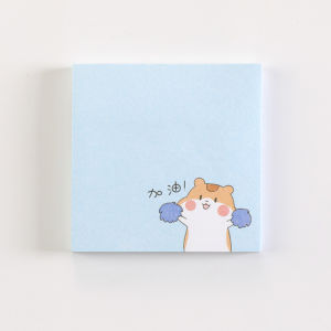 Cute Creative Hamster Cartoon/Note Book/Student Portable Posted-it N Times Sticky Message Stickers