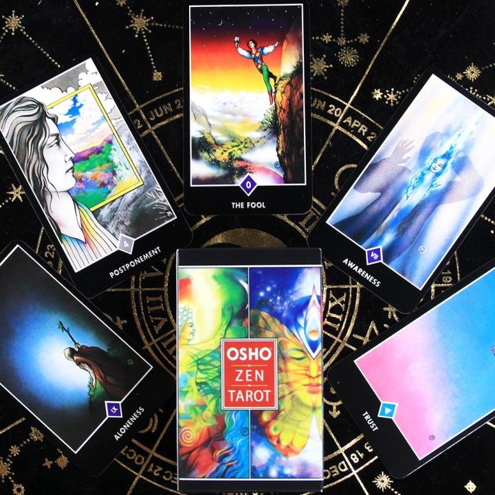 Osho Zen Tarot Cards The Transcendental Game of Zen 79 Card Deck for