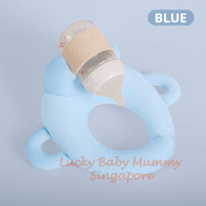 Baby Milk Bottle Holder Cushion Hands-Free/Self-Feeding Nursing Breathable Cushion/Support Pillow