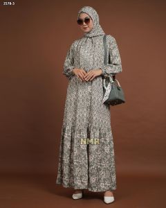 NMR Gamis Marbella Vol 2578-3 (INC HIJAB)