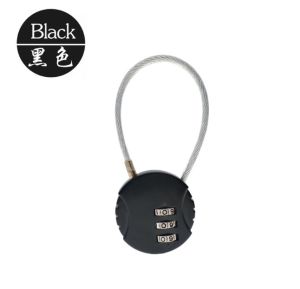 Travel Lock 3-Digit Combination Padlock Code Lock Luggage Gym Lock Ready Stock KL LL24