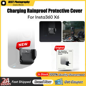 【STOCK】Original Insta360 X6 All-Weather USB Charging Cover IPX4 Splash Resistant USB-C Port Protector Rain Shooting Accessory