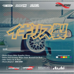 K01 Stiker KENJI sticker jdm stiker mobil stiker cutting stiker japan stiker adam store