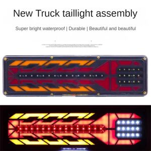 Lampu Rem Lampu Led Stop Lamp Truck Stop Lamp Belakang Variasi 24V Universal Truk 1 Set