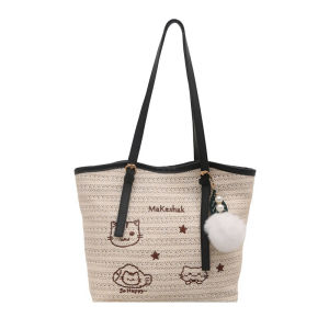 Tas Bahu Wanita Import Tote Bag Wanita Motif Fashion Lucu  - 826