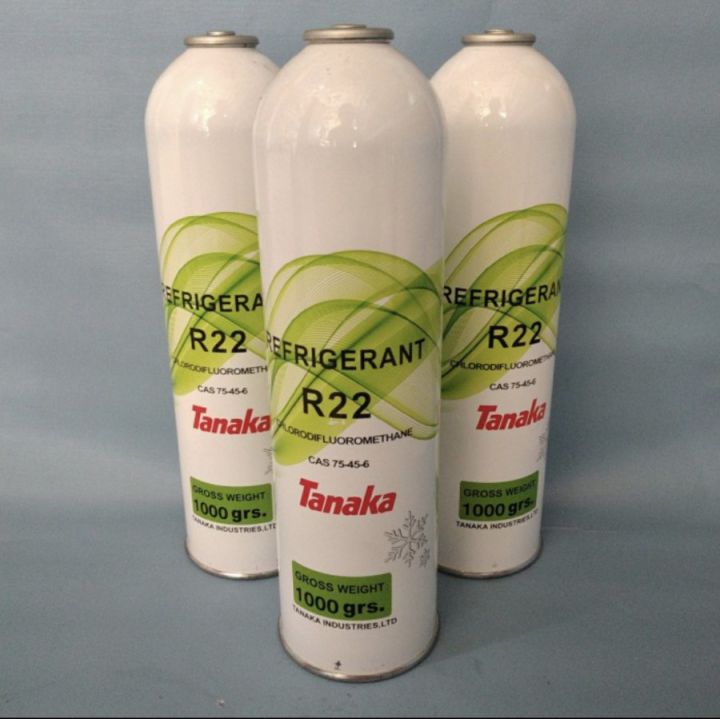 Freon Refrigerant R22 Tanaka 1 Kg 1000 Gr Freon Ac R22 Kaleng 1 Kg