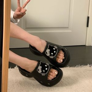 Free Shipping New Thick-Soled EVA Slippers For Women Perfect For Summer Casual Fashionable And Versatile
