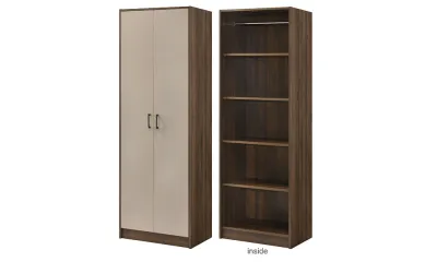 2 Door Wooden Wardrobe