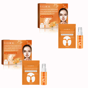 EELHOE 66g Conus peptide deer bone collagen essence set reduces wrinkles prevents aging moisturizes and tightens facial skin