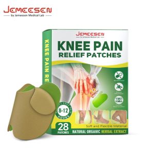 Jemeesen Knee Pain Relief Patch – Herbal Joint Support for Mobility & Discomfort Fast-Acting Long-Lasting Pain Relief for Active Lifestyles