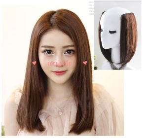 (ซื้อ 2 ชิ้นแถมหวีพกพา)แฮร์พีชเพิ่มความหนาผมด้านข้าง สำหรับคนผมบาง เพิ่มวอลลุ่ม