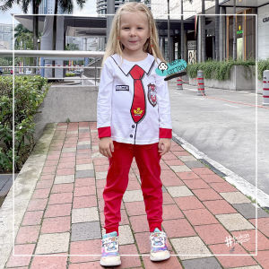 baju piyama anak baju anak cowo cewe piyama bayi model SD 3y 4y 5y
