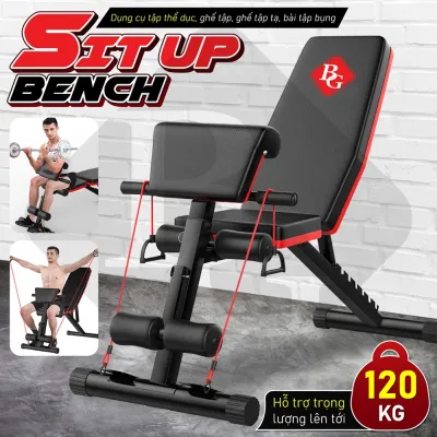 BG-222 Ghế Tập Bụng Đa Năng Cao Cấp Điều Chỉnh Được - Thiết Kế Tiện Lợi Dễ Gấp Gọn