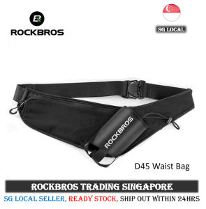SG Delivery ROCKBROS Water Bottle Bag Cycling Running Hiking sports waist bag Kettle Bag Mobile Phone Pocket Change Bag Outdoor Sport Bicycle Accessories