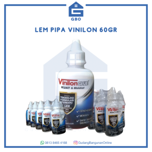Lem Pipa Vinilon Original - Lem Karet PVC Tahan Lama (60 GR)