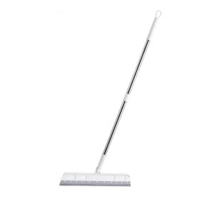 YES LADY Flexible Rotatable Household Washing Window Sweeping Rubber Mop Wiper Dust Squeegee Silicone Broom