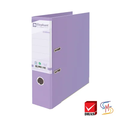 Elephant ตราช้าง แฟ้ม แฟ้มสันกว้าง ขนาดสัน 3 รุ่น 2100A4 สีพาสเทล