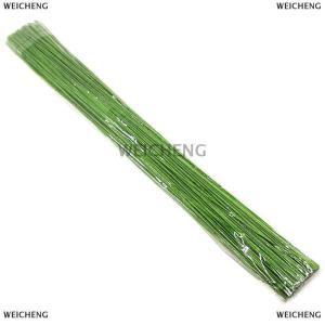 [COD] WEICHENG 100Pcs 40cm Floral Wire Stems High Quality Paper Covered Artificial Branches Twigs Iron Wire For DIY Flower Making Accessory