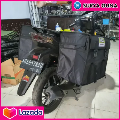 Tas Obrok anti air Tas barang untuk motor