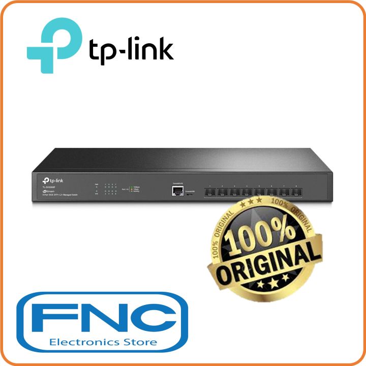 TP-LINK TL-SX3008F Network JetStream™ 8 Port 10GE SFP+ , RJ45 / Micro ...