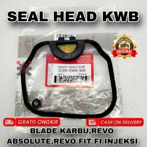 SEAL HEAD HONDA KWB BUAT MOTOR BLADE KARBU REVO ABSOLUTE REVO FIT FI INJEKSI ASLI ORIGINAL HONDA AHM