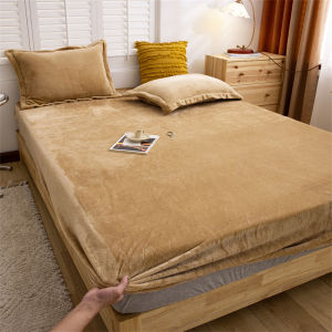 Winter Warm Bed Sheets: Mattress Covers & Solid Color Bedding