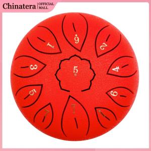 6 นิ้ว 11 Tune Percussion เครื่องดนตรีเหล็กกลองสำหรับผู้เริ่มต้น
