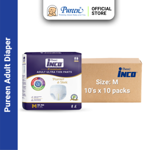 INCO Premium Adult Ultra Thin Pants (M) 10s x 10 Packs (Carton Sale)