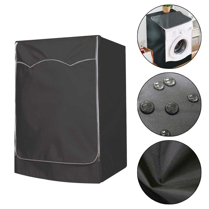Artudatech Waterproof Washing Machine Top Dustproof Cover Protect Front