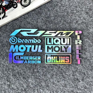 Yamaha R15 Sticker Accessories Windshield Decal Motorcycle Fuel Tank Sticker Helmet Fairing Reflective Beautiful Decoration