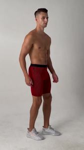 Compression Shorts Men Sporty Shorts Woman Running Sports Shorts with Pockets Fitness Training Sportswear Gym Workout Tights
