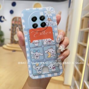 Hot Sale Casing Realme 13 Pro+ 13+ Realme 12X 12+ 12 Pro + Plus 5G 4G New Cute Cartoon Kurumi Melody Cinnamon Dog Phone Case All-inclusive Silicone Card Holder Soft Cover 2024