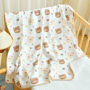 Bamboo Fiber Baby Blanket Sleeping Cover Summer Cool Air-conditioning Quilt Breathable Stroller Cover