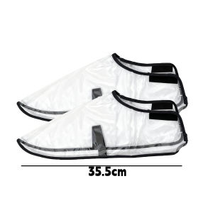 2Pcs Hairdresser Salon Tools Anti-broken Hair Artifact Stylist Shoe Covers Hairdressing Haircut Anti-hair Foot Protection Shoe Covers