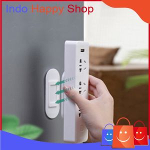 Gantungan Stok Kontak Terminal Kabel Organizer Tempelan Stop Kontak Wifi Serbaguna 464