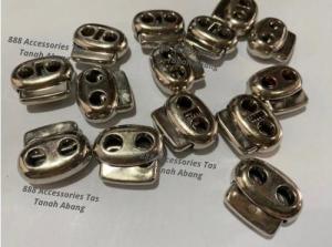 Stoper Bahan Logam Besi / Stoper Metal Lubang 1 dan 2 (Isi 50 Pcs)