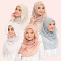 [HOT SELLING NO.1 ] (MURAH) Bawal Tudung Cotton Voile Bidang 45 / Bawal cotton / Tudung Bawal / Tudung Murah. 