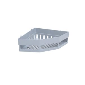 Bathroom Corner Shelf Punch-free Wall Mounted Triangle Storage Rack  Kitchen Plastic Organizer Shelf Shampoo Toothbrush Holder