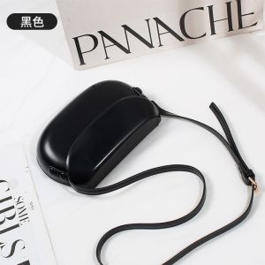BA2226 Tas Slempang Mini Kulit Fashion Saddle Bag Wanita Import