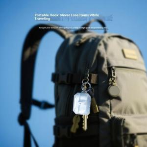 Clear Protective Case For Pods Pro3 Secure Lock Design Includes Cleaning Pen And Keychain Set