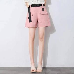 Ginza6 Korean fashion shorts for women fits from 25-30 waistline 5088# Womenswear Belt Bottom Highwaist Comfort Casual Lady
