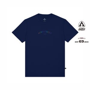 Aerostreet T Shirt Neo Navy Kaos T-Shirt Tshirt AAAAA