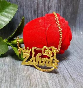Kalung Nama Hello Kitty Anak