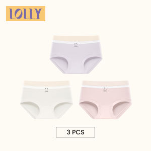 LOLLY One Size Modal Womens Briefs with Full Coverage Cute Cotton Panties Breathable Stretchy Soft Fabric Quick Drying