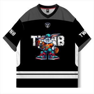 JERSEY OVERSIZE TWNB BUNNY - JERSEY OVERSIZE - JERSEY VINTAGE - JERSEY DRYFIT - JERSEY HYPE