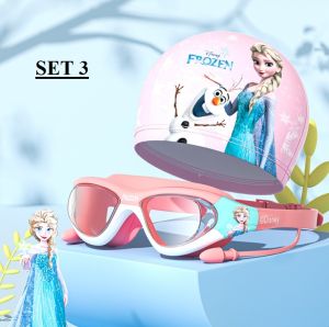 SET MŨ BƠI + KÍNH BƠI SIÊU NHÂN & ELSA YOUYOU KHUNG LỚN CHỐNG NƯỚC CHỐNG SƯƠNG MÙ CHO BÉ